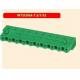 2P-24P PCB Terminal Block 300v 7.5 / 7.62 Mm Pitch Connector Green