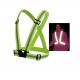 Harness High Visibility Cycling Reflective Belt For Running Sleeveless Traffic Sports V Shape Reflector