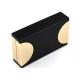 Black Box Golden Chain Acrylic Clutch Bag For Evening Banquet Metalic17 * 10 * 4