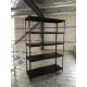 Slotted Angle Steel Light Duty Shelving Black / Grey / White in Storage Systems