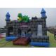 Sewing Full Printing PVC Tarpaulin Inflatable Jumping Castle Jurassic Park
