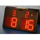 Black Digital LED Tabletop Electronic Scoreboard For Scoring Pingpong