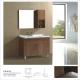 High Gloss Floor Mounted MDF Bathroom Cabinet with Side Cabinet Modern Sty;e