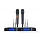 LS-2000/2 HIGH QUALITY  TRUE DIVERSITY UHF IR selectable frequency wireless microphone/ SKM-9000/150-200Meters