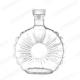 700ml Glass Vodka Bottle with Clear Round Shape and Glass Collar Material