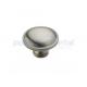 Satin Nickel Zinc Alloy Mushroom Kitchen Cabinet Knobs And Handles 1 1/4 Diameter