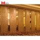 95mm Pattern Fabric Acoustic Folding Partition Wall For Exhibition Hall