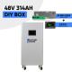 EU Stock JK Diy Battery Pack Kit 48V 16S EVE CATL 314ah Metal Case JiKong BMS DC Breaker