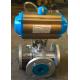 3 way ball valve with pneumatic Control actuator