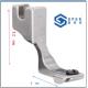 Adjustable Invisible Zipper Steel Press Foot And Press Foot With Notched For Computer Sewing Machine