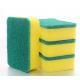 Rectangle Shape Kitchen Cleaning Sponge , Antibacterial Dish Washing Sponge