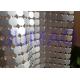 8 Mm Corrosive Resistance Silver Metal Fabric Colorful Rings Room Divider