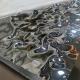 Wall Decoration Stainless Steel Sheet Water Ripple Pattern Thickness 0.3 - 3.0mm SS Sheet