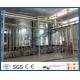 Full Auto Milk Manufacturing Plant , Yoghurt Processing Line Yogurt Making Machine