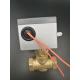 Motorized Fan Coil Unit Valve Two Way Valve Switch Mode With Spring Reset