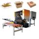 Advanced Automatic Pizza Box Fruit Box Carton Paper Creasing Die Cutting Punching Machine for Restaurant
