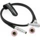 Teradek RT Motor Cable For Teradek MDR X Receiver / MOTR X Motor / MK3.1 Motor Straight To Right Angle 4 Pin Male