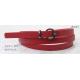 Red Narrow Width Belt Women ' S Belts For Dresses , Fancy Womens Wide Belts