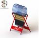 Foldable Tennis Racket Stand Metal For Sport Goods