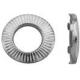 Zinc Plated DIN 6795 Conical Knurled Lock Washer With Six Teeth