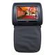 PAL NTSC Car Headrest Dvd Players With Leather Zipper Cover