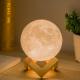 3D Moon Lamp 16 Colors Touch Night Light With Remote Control and USB Rechargeable LED Night Light for Home Decoration