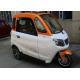 3 Seat Adult 1500W Enclosed Electric Tricycle