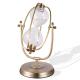 30 Minute 60 Minute Large Antique Brass Hourglass , Rotating Sand Timer Hourglass