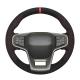 Car Accessories Customized Dark Soft Suede Steering Wheel Cover for Ford Bronco 2021 2022 2023 2024
