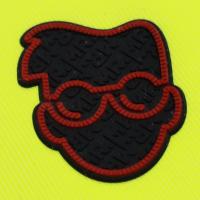 Customized 3D Silicone Label Heat Press Washable 3D Soft Silicone Logo Transfer  Badge