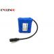 3s1p 18650 Rechargeable Lithium Ion Battery Pack Portable Deep Cycle  11.1v 2600mah