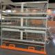 Chickens Farming Feeding 4 Cell H Type Poultry Cage