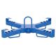 Blue 4000 Lbs Forklift Bulk Bag Lifter 4700kgs Forklift Bag Lifter