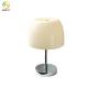 USB Led Stainless Steel And Glass White/Orange/Yellow Table Lamp