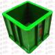 Lightweight EN 12390-1 Concrete Testing Equipment Plastic Cube Mould 150mm