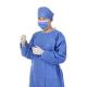 Reinforced Hospital 70g Surgical Gowns Disposable For Personal Protection