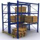 Automatic Blue Steel Industrial Tile Storage Rack Production Line