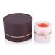 Custom Cardboard Round Box Printed Black Color For Scented Candle