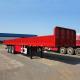 3 Axle High Side Container Cargo  40T Sideboard Trailer