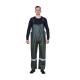 Reflective Tape Hooded Rainsuit in Olive Green with N.W. 21KG Carton Size 46*32*27CM