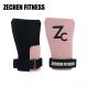 Pink Fingerless Crossfit Grips Safety Synthetic Leather 2.25Mm Girls Gymnastic Gloves