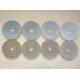 #50 #100 #200 #400 125mm White Wet Polishing Pad Thickness 2.5-3.0mm