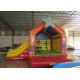 Simple inflatable star themed combo Wild west cowboy inflatable bounce with slide for party