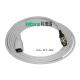 ISO13485 IBP Adapter Cable 3200mm Scott Monitor To Smiths Transducer