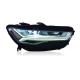 12V High Low Beam Headlamp Upgrade LED Headlight for Audi A6L Auto Modified 2012