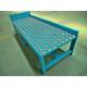 Transportation Gravity Roller Conveyor , Standard Gray / Zinc Pallet Roller Conveyor