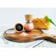 Glass Salt Grinder Mill Adjustable Grinder Cap With Ceramic Core