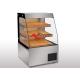 PID Controlled Open Warmer 2 Shelves Wooden Shelf To Protect Hands From Heated