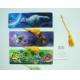 PLASTIC LENTICULAR authorized 3D printing Flip Effect fancy lenticular bookmark made in China
