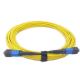 Data Center Cabling Mpo To Mpo Cable , QSFP module Lszh Patch Cord